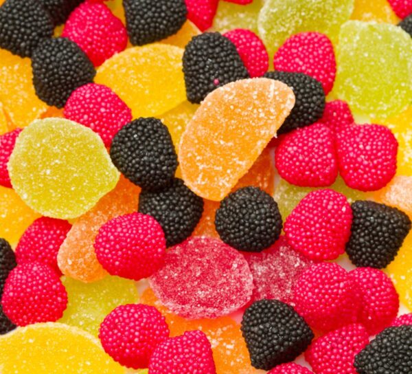 colourful sweets